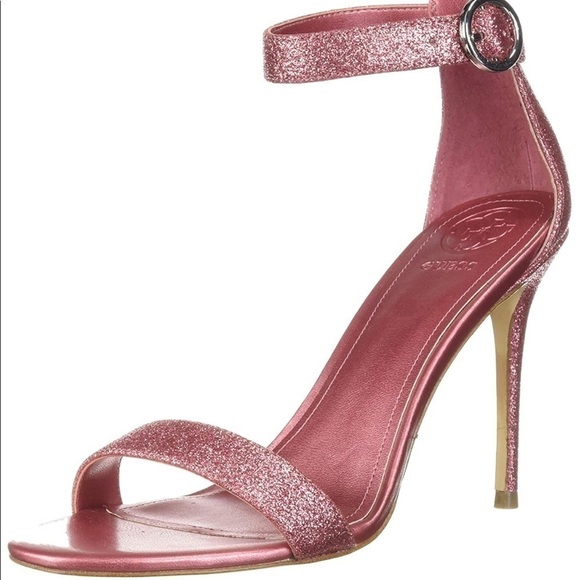 𝅺BNIB Pink Guess Strappy Sandal in various sizes - Picture 2 of 7